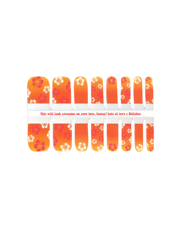 Pedi - Hawaiian Blooms